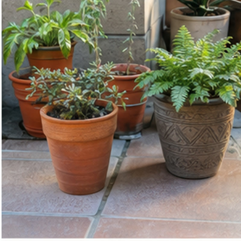 Jardin y terraza