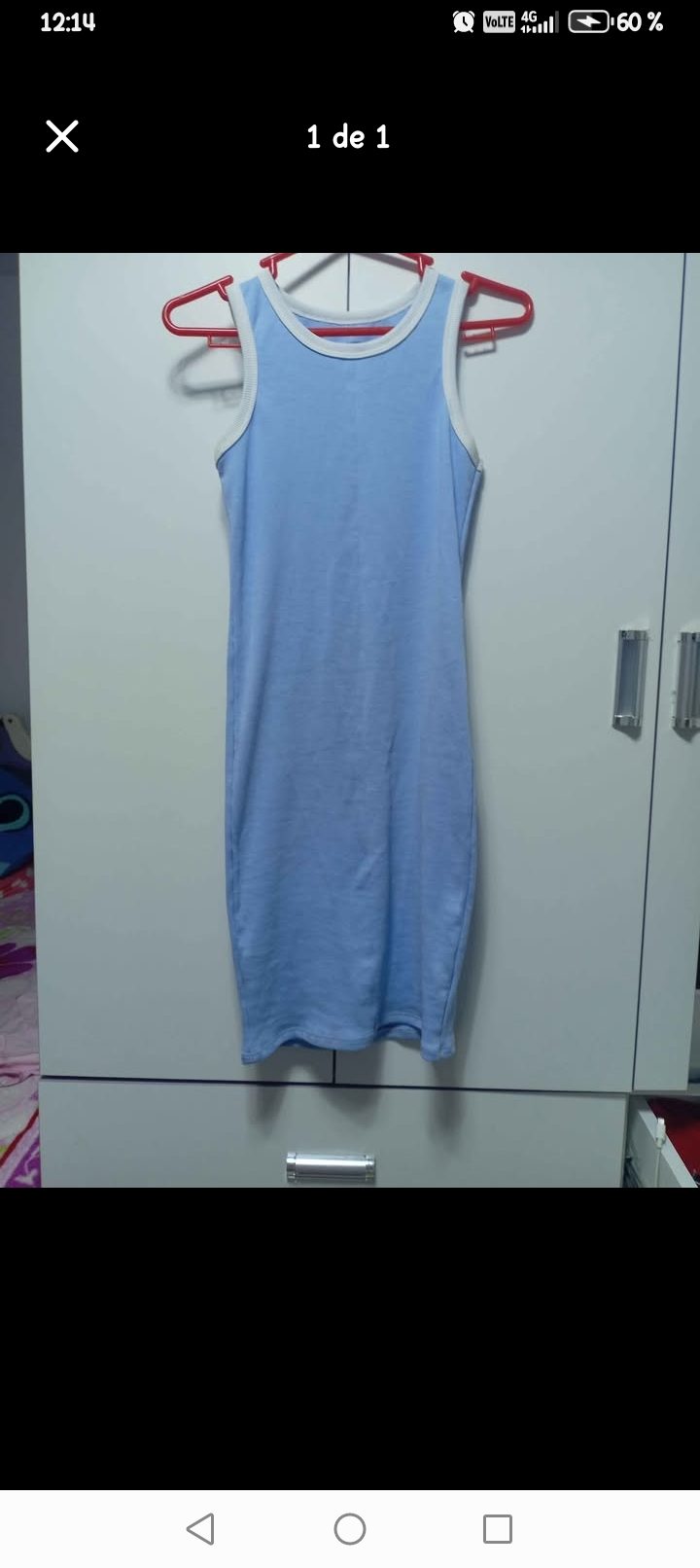 Vestido Sport Rip Grueso